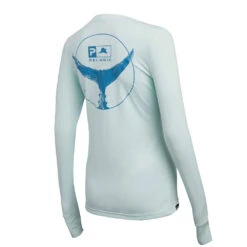 Pelagic Aquatek Tails Up Long Sleeve Performance Shirt (Women's) -Aqua Dive Shop pelagic aquatek tails up wmn seafoam 6 88049.1683214291