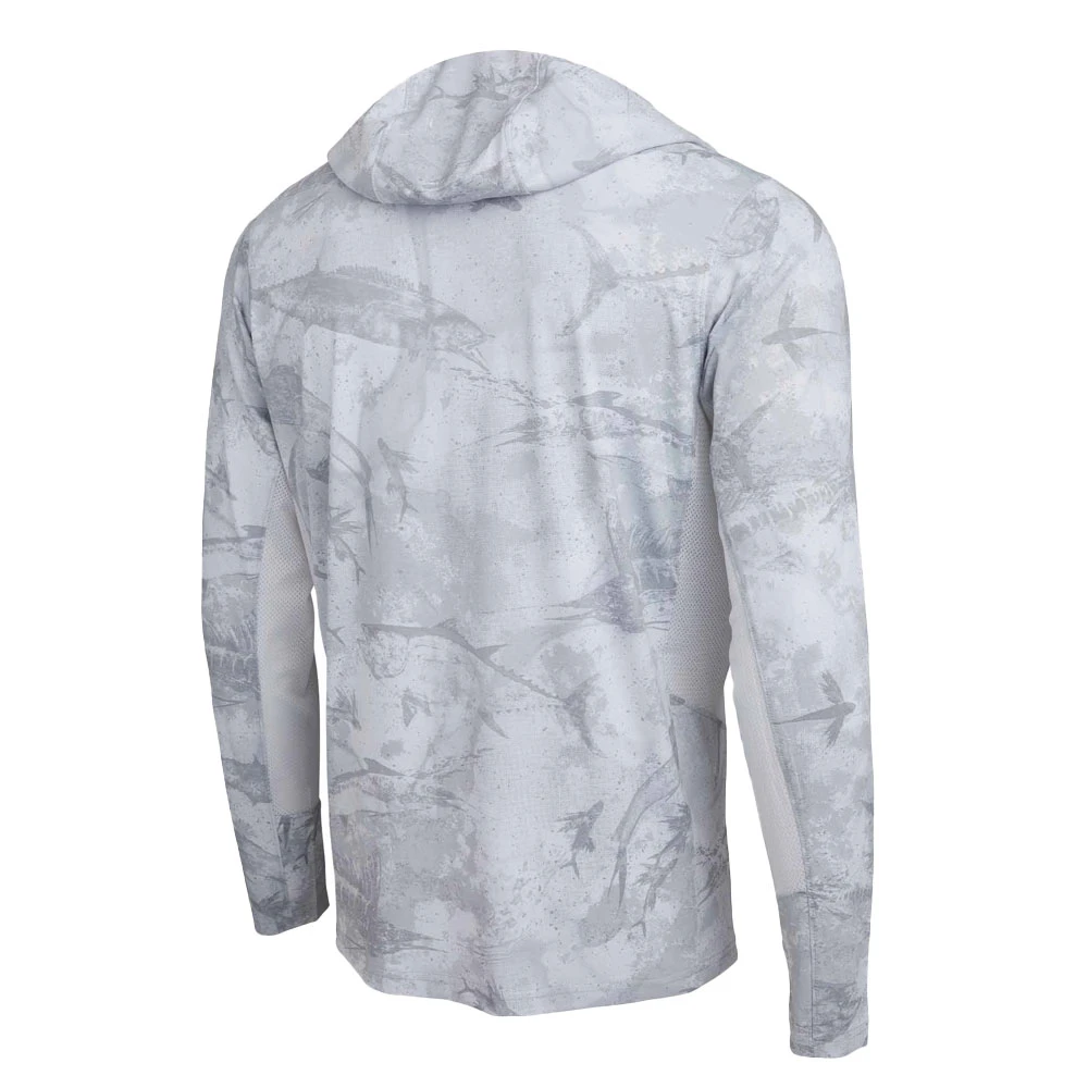 Pelagic Exo-Tech Open Seas Hooded Performance Shirt (Men's) 2 Pelagic Exo-Tech Open Seas Hooded Performance Shirt (Men's) - Image 2