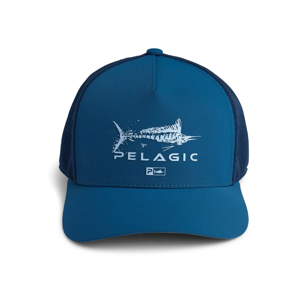 Pelagic Echo Gyotaku Performance Trucker Hat 5 Pelagic Echo Gyotaku Performance Trucker Hat - Image 5