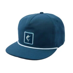 Pelagic Marlin Unstructured Snapback Hat -Aqua Dive Shop pelagic marlin hat blue 1 06909.1683226512