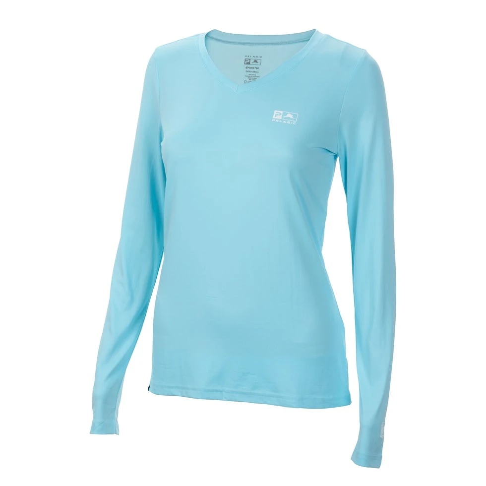 Pelagic Aquatek V-Neck Performance Shirt (Women’s) 1 Pelagic Aquatek V-Neck Performance Shirt (Women’s)