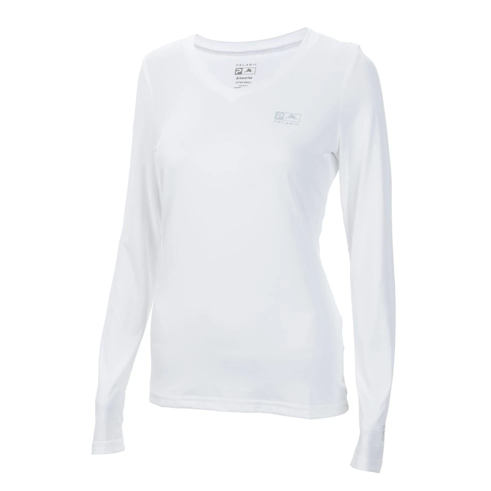 Pelagic Aquatek V-Neck Performance Shirt (Women’s) 3 Pelagic Aquatek V-Neck Performance Shirt (Women’s) - Image 3