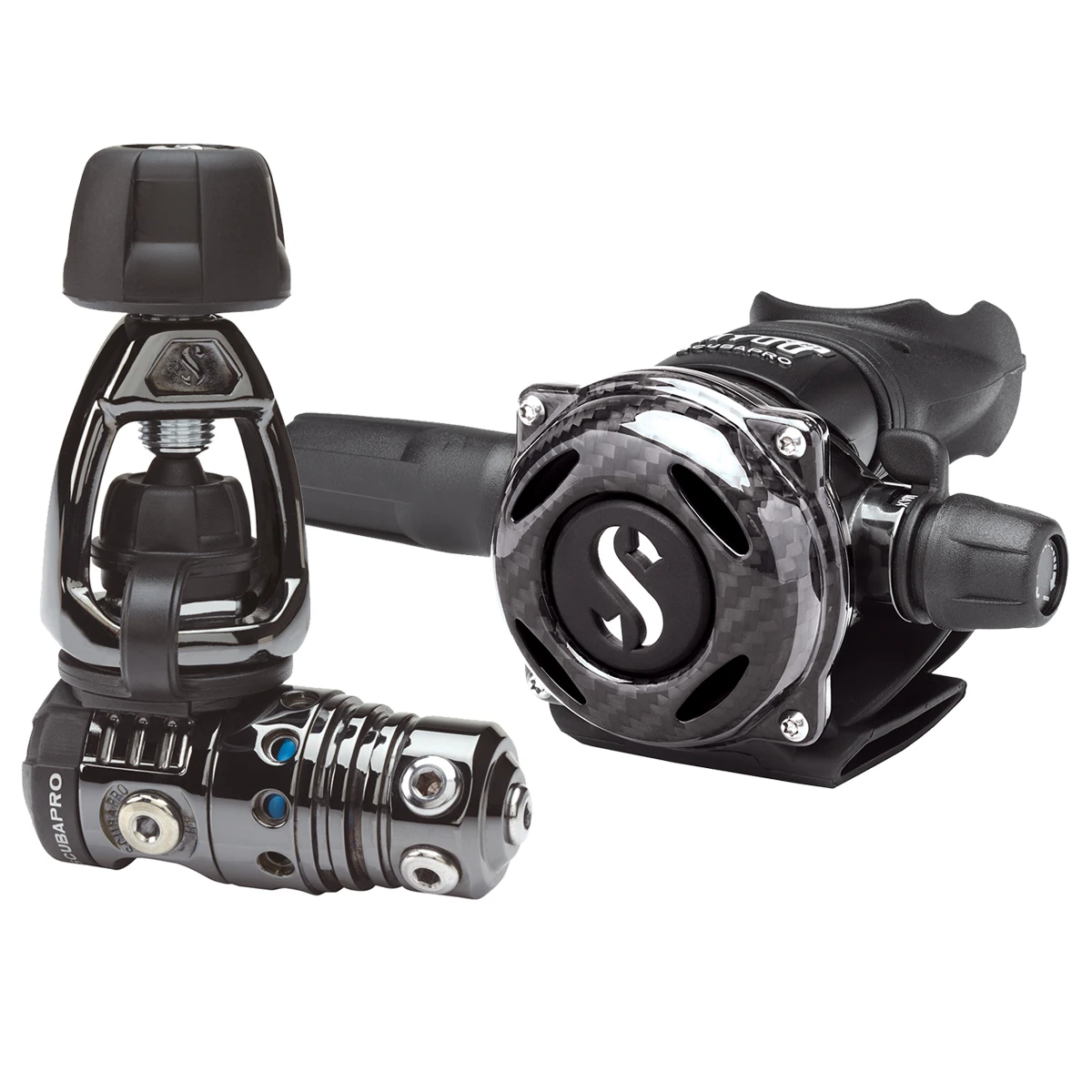 ScubaPro MK25 EVO/A700 Carbon Black Tech Regulator (Yoke) 1 ScubaPro MK25 EVO/A700 Carbon Black Tech Regulator (Yoke)