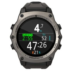 Shearwater Teric Wrist Dive Computer - Silver Bezel