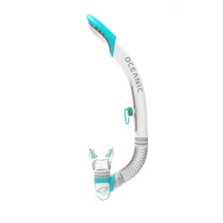 Oceanic Ultra SD Semi Dry Snorkel -Aqua Dive Shop ultra sd whtteal print copy 09318.1663945060