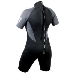 EVO 3mm Shorty Wetsuit (Women's) -Aqua Dive Shop womens evo short black back 83905.1634229799